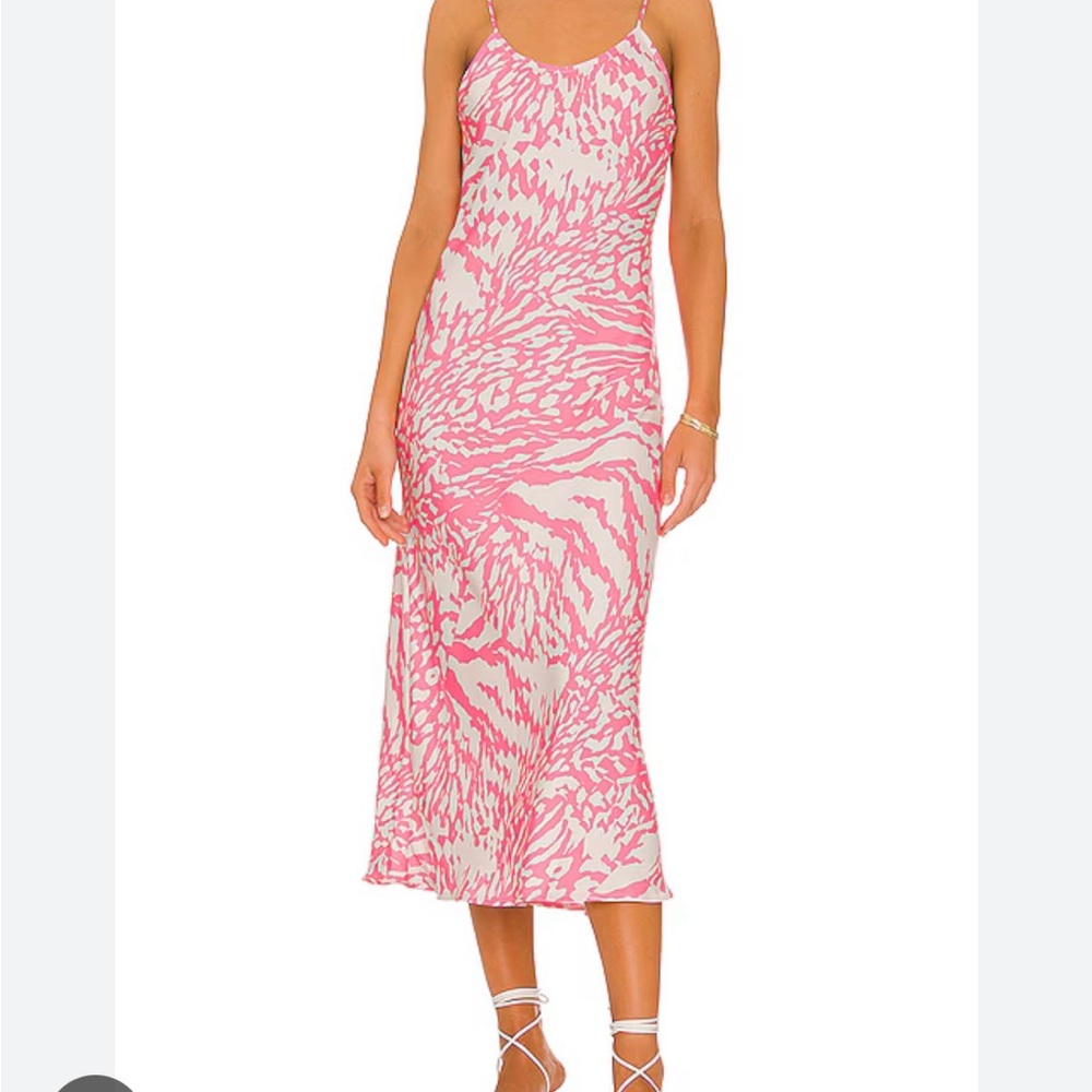 RESA Lily Midi Dress in Animal Print